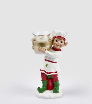 ELF COOK CANDLE HOLDER 