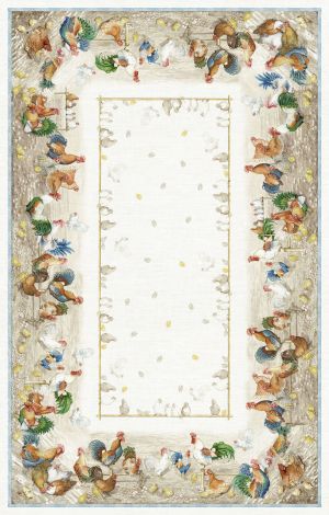 ROOSTERS TABLE LINEN