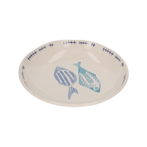 INSALATIERA IN CERAMICA PESCI