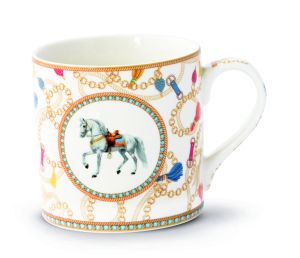 ПОРЦЕЛАНОВА ЧАША В ПОДАРЪНА КУТИЯ -  CHEVAL