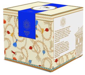 Scented candle in porcelain jar in gift box CHEVAL