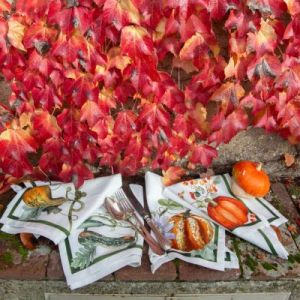 Set 4 napkins cream
