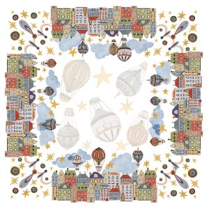 TABLECLOTH 180X180 CM SATIN 