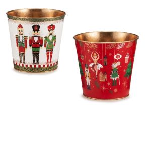 СЕТ МЕТАЛНИ ДЕКОРАТИВНИ КОФИЧКИ