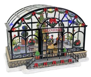 КОЛЕДНА ОРАНЖЕРИЯ С ЛЕД СВЕТЛИНИ 