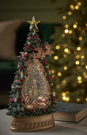 CARRIAGE DECORATION H.23 W.26 L.11.5 MUSIC+MOV.+LED C4