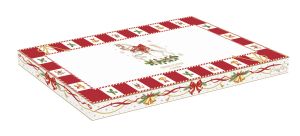 Porcelain serving platter 35x15 cm in color box