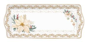 Porcelain serving platter 35x15 cm in color box