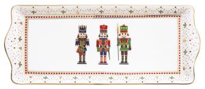 ПОРЦЕЛАНОВО ПЛАТО ЗА ЗАКУСКА - NUTCRACKER