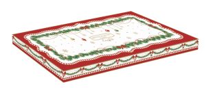 Porcelain serving platter 35x15 cm in color box