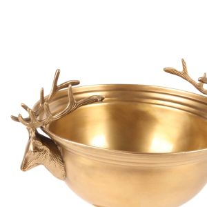 Lampshade 30 cm - Zebra Print - Brown - Fabric