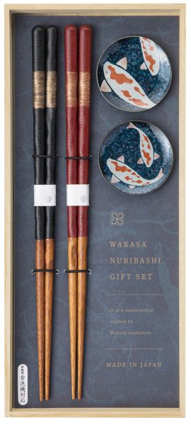 КЛЕЧКИ ЗА СУШИ - Nishiki Goi Yugetsu Gift set 