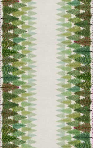 ПОКРИВКА  ЛЕН  ПРИКАЗНИ ДЪРВЕТА