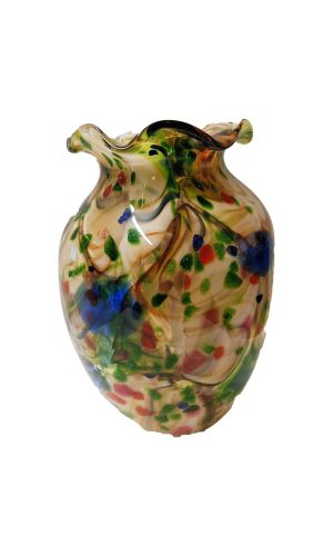 GLASS VASE - MULTICOLOR
