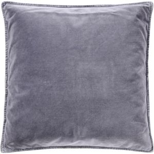 Cushion cover  velvet purple ash