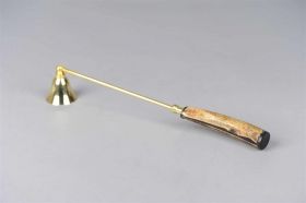  Candle snuffer with horn handle