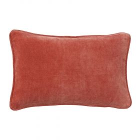 CUSHION VELVET Terracotta