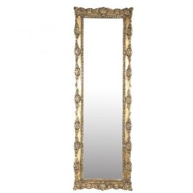 Matteo gold poly anitque mirror rectangle