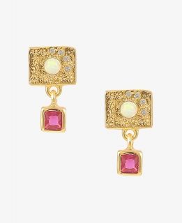 PINK OPALUS EARRING