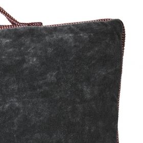 TOULOUSE SEAT CUSHION COVER CHARCOAL GREY