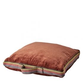 TOULOUSE SEAT CUSHION COVER RUST RED