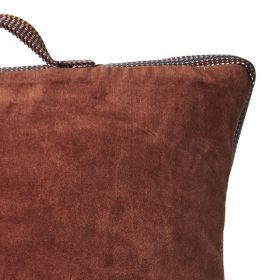 TOULOUSE SEAT CUSHION COVER RUST RED