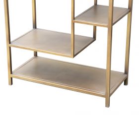 Duana Playful gold iron open cabinet high KD