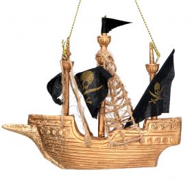 Resin Pirate Ship Dec