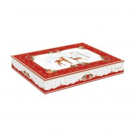 Porcelain tray in CHRISTMAS MELODY color box