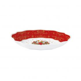 Porcelain tray in CHRISTMAS MELODY color box