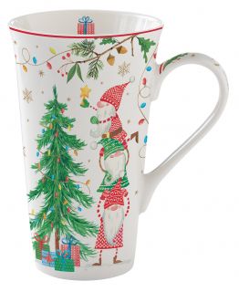 High quality Fine China mug 600 ml in color box  READY FOR CHRISTMAS