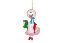 OLD MOTHER GOOSE RESIN DECORATION