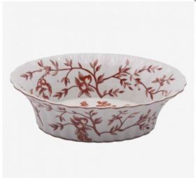 PORCELAIN  BOWL WITH FRUITS