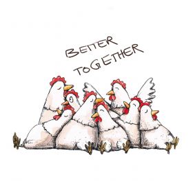 САЛФЕТКИ ЗА МАСА   Better Together