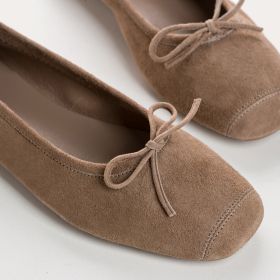 BALLERINES TAUPE FONCE